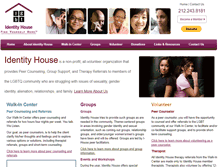 Tablet Screenshot of identityhouse.org